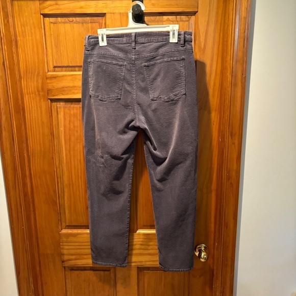 Soft Surrounding Straight Leg Corduroys in Gray Size 12 - Picture 3 of 6